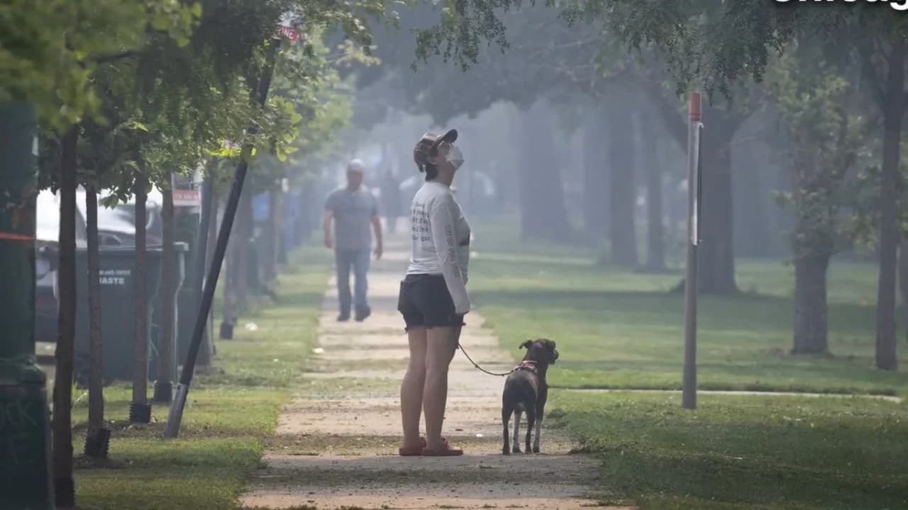 Zjarret në Kanada mbulojnë SHBA-në me tym, mbi 100 milionë njerëz përballen me ajër të rrezikshëm